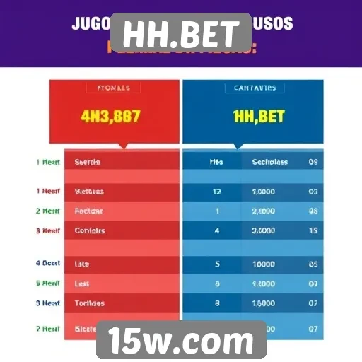 Comparativo entre jogos populares no HH.BET